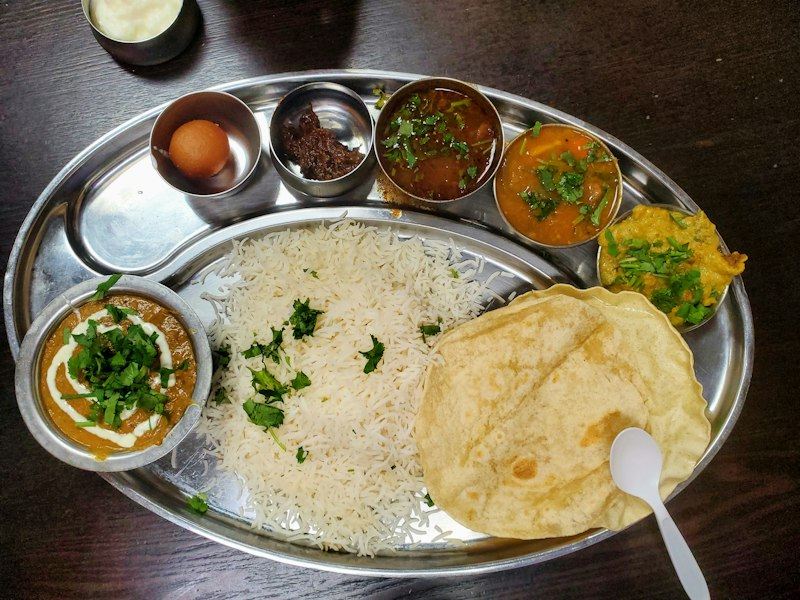 Freshly prepared HHH restaurant food